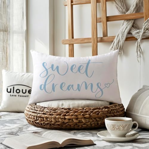 Bedding Decorative Lumbar Pillowcases Sweet Dreams Good Night Cushion Covers - Image 3