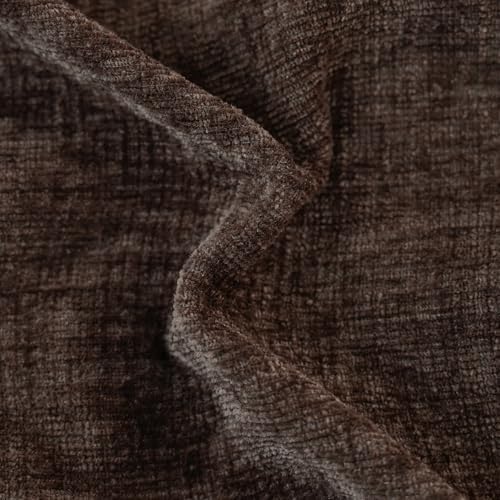 CaliTime Decorative Couch Throw Pillow Covers 24 X 24 Inches Coffee - Image 2