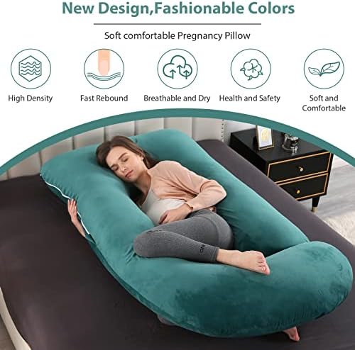 BATTOP Pregnancy Pillows for Sleeping- U Shaped Full Body Maternity Pillow - Image 5