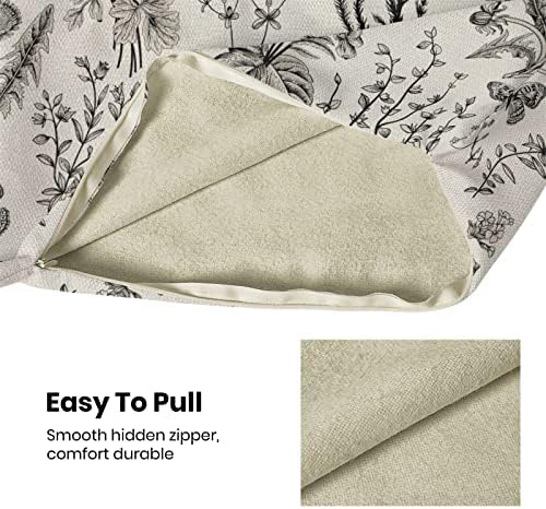 AEIOAE Spring Pillow Covers 20x20 Inch Set of 2, Seasonal Floral Outdoor - Image 5