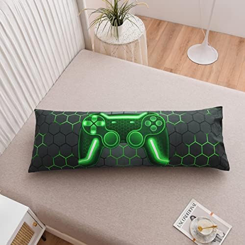 NTBED Gaming Body Pillow Cover Gamer Microfiber Pillowcase by NTBED