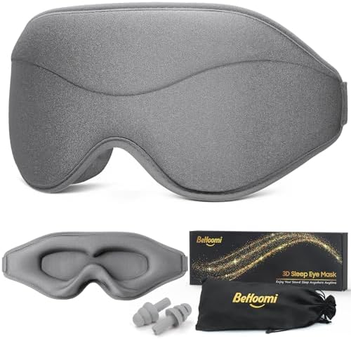 BeHoomi Sleep Mask, Premium Eye Mask by BeHoomi