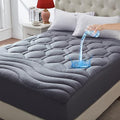 ELVEN HOME King Size Mattress Pad Waterproof, Cooling Mattress Topper Noiseless by ElvenHomeDirect
