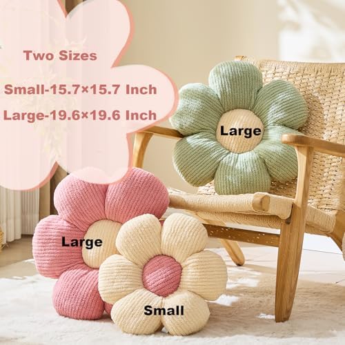 XIAIJIA Flower Pillow, Daisy Throw Pillows, Flower Cushion - Image 3