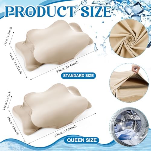 Hahafelt Cooling Cervical Pillowcase Cover - Image 2