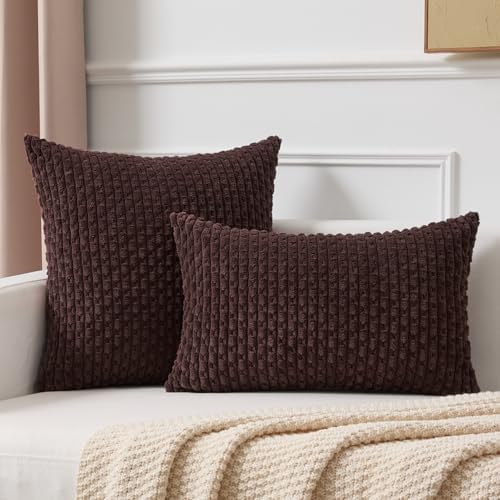 Kevin Textile Soft Corduroy 16"x24" Lumbar Pillow Cover 1 Pack - Image 4