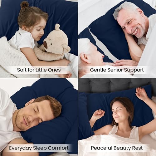 Pillow Covers King Size Set of 4, Soft and Comfy Pillow Cases - Image 5