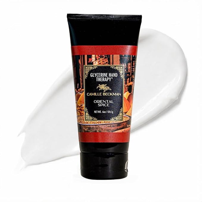 Camille Beckman Glycerine Hand Therapy Cream, Oriental Spice, 6 Ounce by CamilleBeckman
