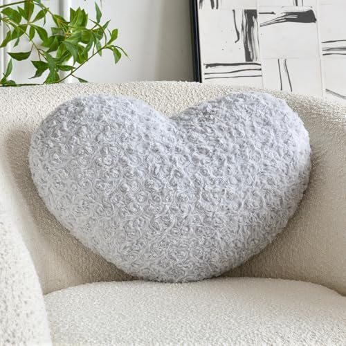 Heart Pillow, Soft Heart Shaped Pillow by ZCNYCLAM