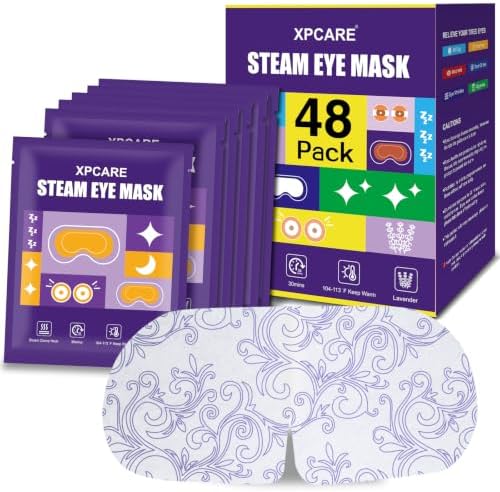 XPCARE 48 Pack Steam Eye Mask Disposable by XPCARE