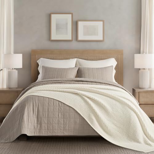 EVERGRACEHOME Chunky Chenille Knit Throw Blanket, Ivory White by EVERGRACE