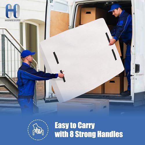 HOMESURE 2 Pack Mattress Bags for Moving and Storage - Image 3