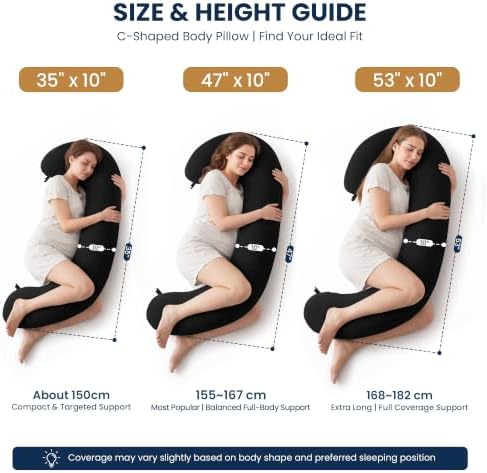 TranquilRelax C Shaped Body Pillow - Image 2