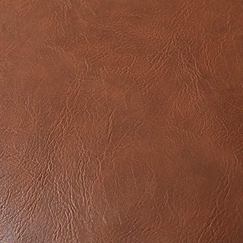 Fancy Homi Faux Leather Boho Decorative Throw Pillow Covers, Thick Modern Solid - Image 6