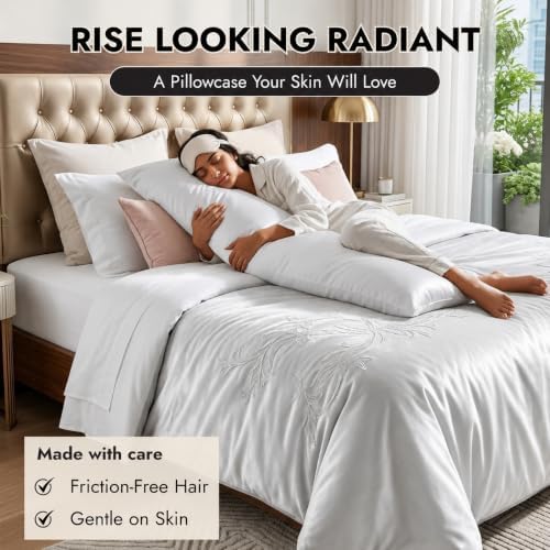 Cotton Metrics Body Pillowcase 20x54 – 100% Tencel Lyocell Eucalyptus Cooling - Image 4