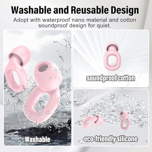Ear Plugs for Sleeping, 35dB Noise Reduction Hearing Protection EarPlugs - Image 5