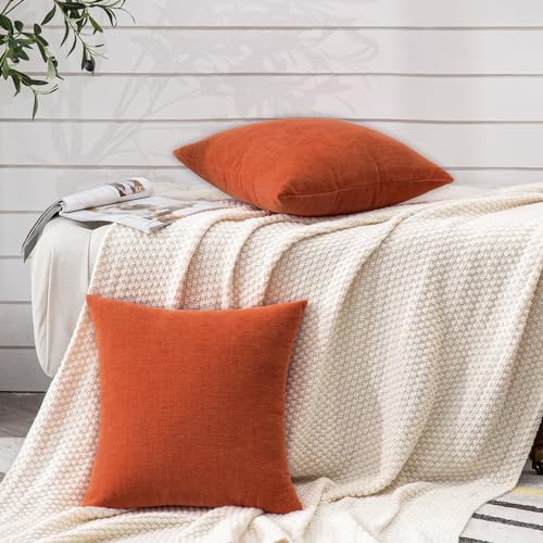 GAWAMAY Decorative Square Throw Pillow Covers 20x20 Inch Set of 2, Super Soft - Image 5