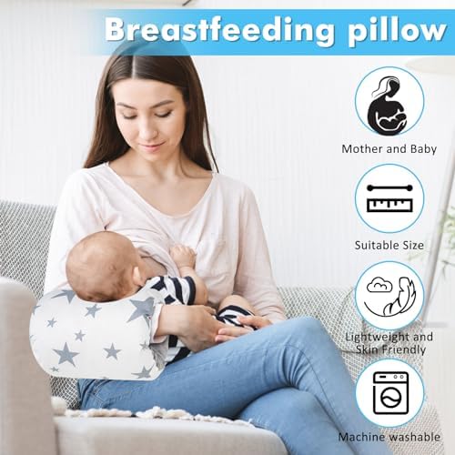 Baby Feeding Arm Pillow, Soft Cotton Bottle Nursing Arm Pillows - Image 2