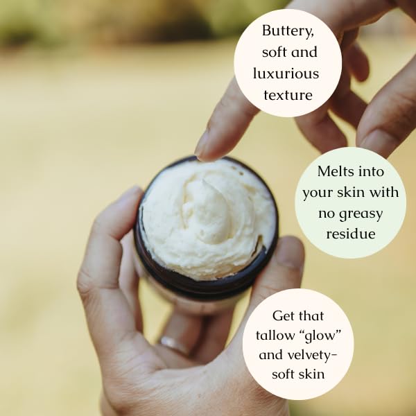 Hearth and Homestead: Handmade Whipped Tallow Balm: Organic Body Butter - Image 3