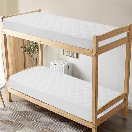 Waterproof 2 Pack Cot Mattress Pad/Topper 30'' x 75'' - Image 6