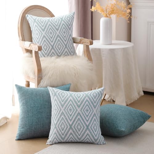 HPUK Throw Pillow Covers 18x18 Set of 4 - Image 5
