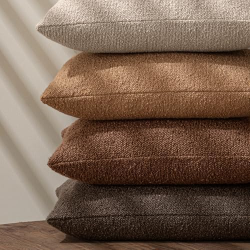 MIULEE Textured Boucle Lumbar Pillow Cover - Image 5