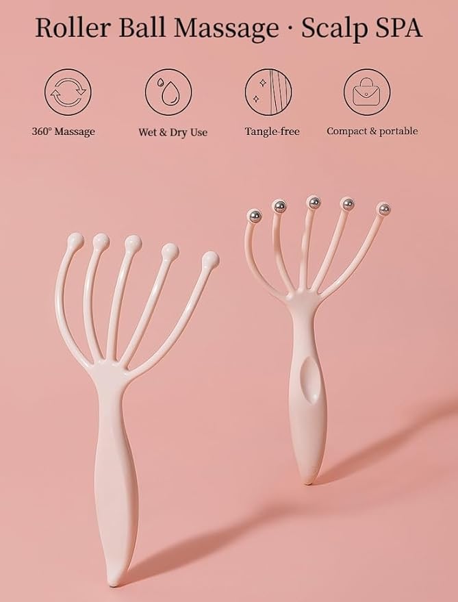 Scalp Massager & Gua Sha Tool Set - Image 5