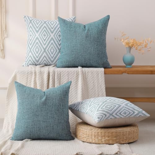 HPUK Throw Pillow Covers 18x18 Set of 4 - Image 6