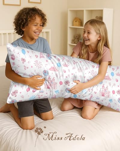 Miss Adola Kids Silk Body Pillow Cover 20x54 Inch - Image 6