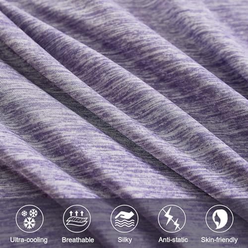 Elegear Cooling Pillow Cases for Hot Sleepers, Standard 20" x 26" - Image 4