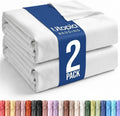 King Size Flat Sheet Only Pack of 2, Ultra Soft Hotel Sheets by UTOPIABEDDING