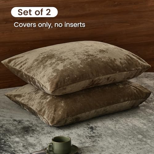 PHF Truly Velvet Pillowcases Standard Size 20" x 26", No Insert - Image 3