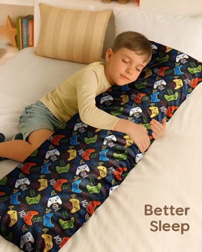 Miss Adola Kids Silk Body Pillow Cover 20x54 Inch - Image 2
