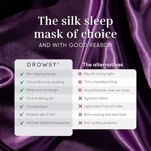 DROWSY Silk Sleep Mask - Image 4