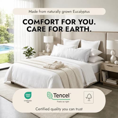 Cotton Metrics Body Pillowcase 20x48 – 100% Tencel Lyocell Eucalyptus Cooling - Image 2
