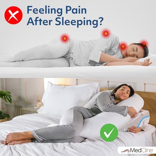 MedCline Shoulder Relief System, Side Sleeper Pillow, Large 5'10" and Over - Image 2
