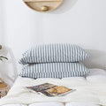 H HOUSEHOLD 100% Jersey Knit Cotton Queen Size Pillowcases Set of 2, Super Soft by HHOUSEHOLD