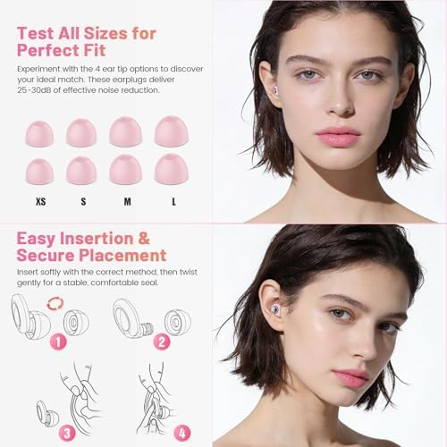 Earplugs for Hearing Protection and Noise Reduction, Sleeping Noise Cancelling - Image 5