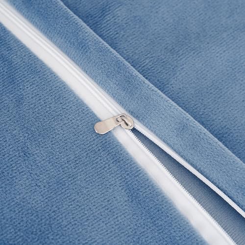 Fluffy Faux Fur Body Pillowcase, Luxury Bubble Waffle Carved Plush Long Size - Image 7