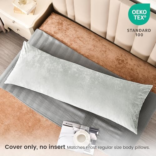 PHF Truly Velvet Body Pillowcase 20" x 54", No Insert - Image 2
