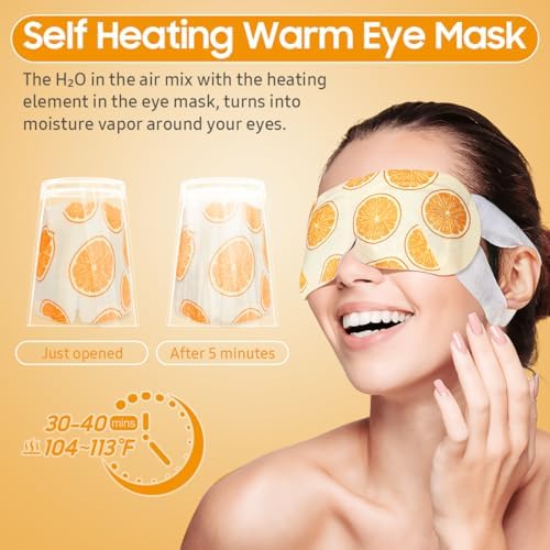 BeHoomi 30Packs Steam Eye Mask, Heated Eye Mask - Image 5