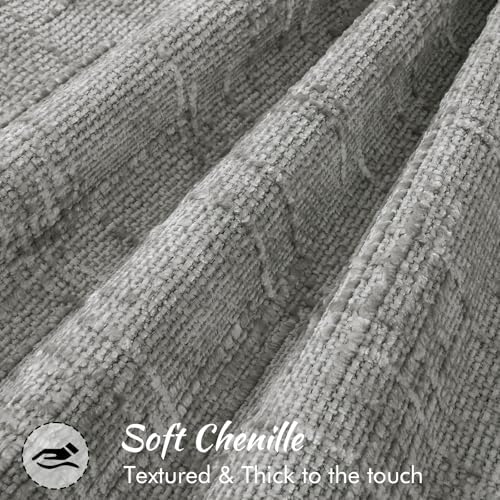 decorUhome Chenille Decorative Throw Pillow Covers 12x20 Set of 2 - Image 2