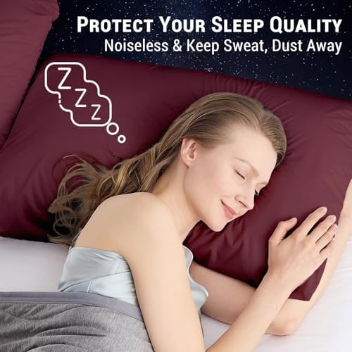 Gogreen Bamboo Rayon Waterproof Pillow Protector, Breathable Pillow Cover - Image 5