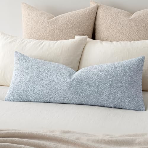 MIULEE Textured Boucle Lumbar Pillow Cover by MIULEE