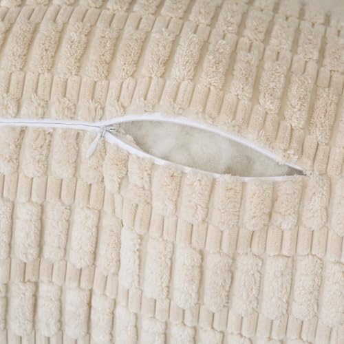 Corduroy Reading Pillow for Sitting in Bed, Large Backrest Bed Pillow - Image 7