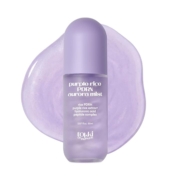 Purple Rice PDRN Aurora Mist | Hydrating Facial Toner Mist | Skin Barrier by tokkionthemoon