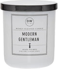 DW Home Modern Gentleman Scented Candle – Cedarwood, Birch & Bergamot Fragrance by DWHome