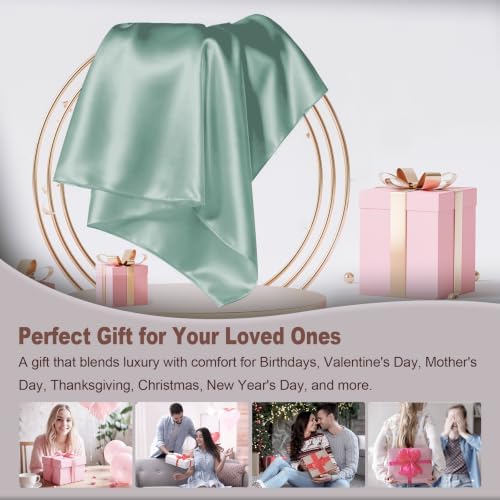 LYSHIN Silk Pillow Cases 2 Pack Standard Size - Image 6