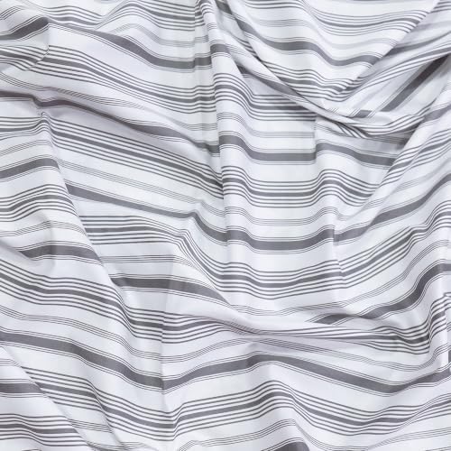 Feather & Stitch 100% Cotton Sateen 500 TC Split King Size Bed Sheet Set - Image 5