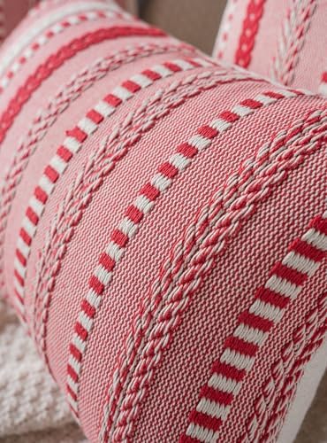 Cethom Christmas Lumbar Pillow Covers 14x36 Long, Farmhouse Boho Christmas - Image 4
